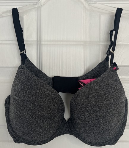 Senza charcoal grey bra - la,