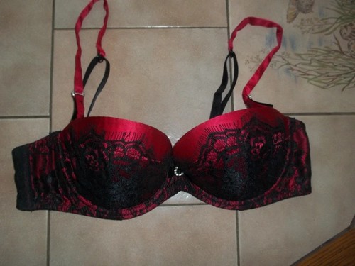 Senza black red padded - la,